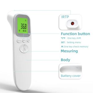 RoHS Certified Forehead Body Infrared Thermometer With OEM Customization