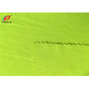 Polyester Spandex Stretch Mesh Fabric Single Jersey Weft Knitted Fabric