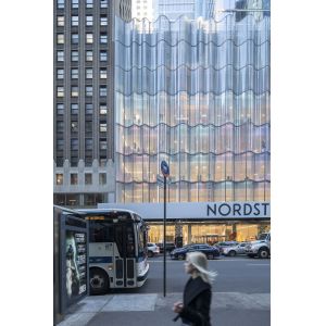 ASTM C1464 Curved Glass Curtain Walls 6106 Toughened Glass Wall