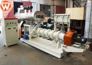 Quality Boiler Fish Feed Processing Machine , Wet Type Floating Fish Feed Making Machine for sale