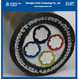 LV Power Cable Undergroud Cable XLPE Insulated Steel Wire Armored AL/XLPE/PVC