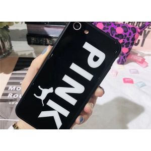 Pink Falling Resistance Girly Glass Tempered Phone Case