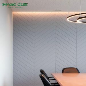 Interior Studio Wall Polyester Acoustic Board with Cutting Design