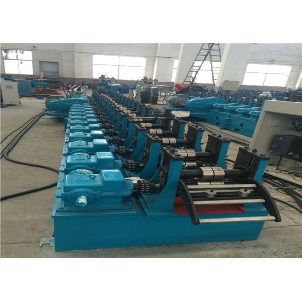 Full Automatic Sheet Roll Forming Machine , 40kw Plate Rolling Machine Cr12