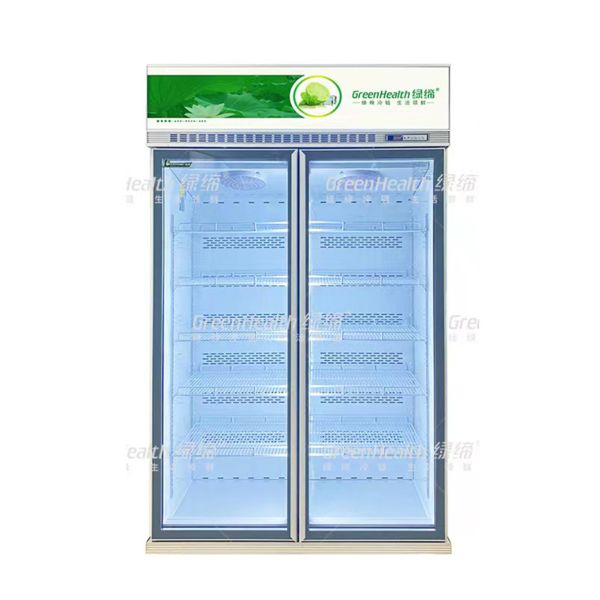 Buy Advanced Customized Supermarket 5 Layers Chiller With Fan Cooling And Cubigel Compressor Unit at wholesale prices