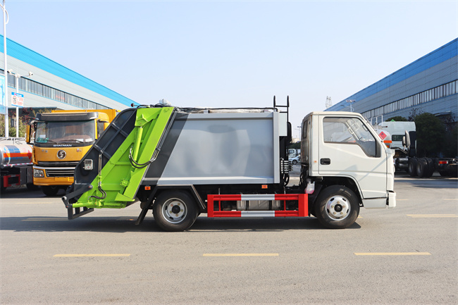 Customized New Brand Cheapest Price JMC Truck 4x2 7CBM 9 CBM Compactor Garbage Truck With High Quality
