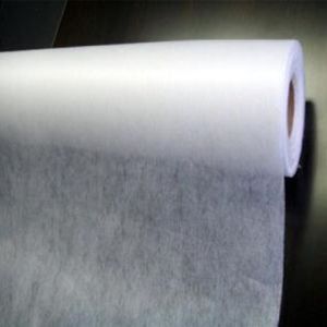 PVA Cold Water Soluble Non Woven Fabric Embossed Pattern For Embroidery