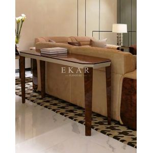 China Modern Living Room Wooden Console Table W006H7 on sale