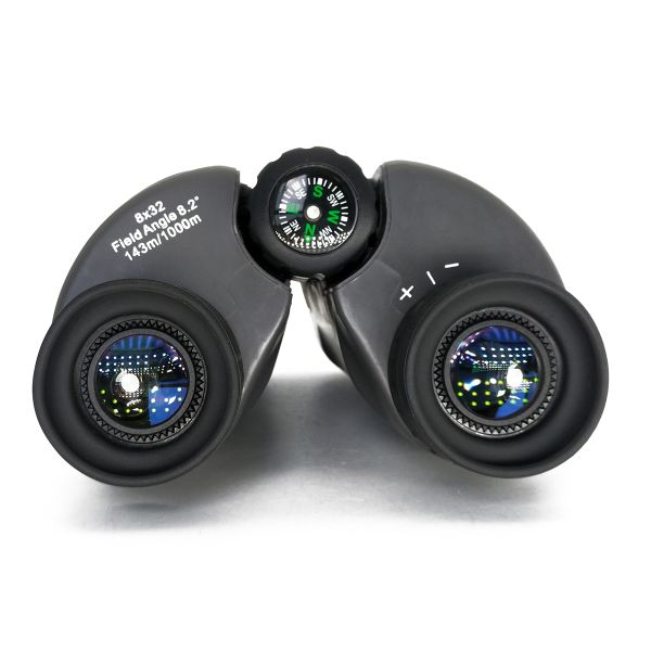 Binoculars Professional 8X30 10X30 Shockproof Compact Porro Binoculars with Bak4 Prism FMC Lens for Adults