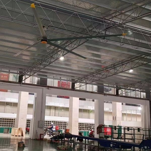 Buy AC Powered and Affordable 7.3m 24FT Industrial Electric Ceiling Fan for Large Factories at wholesale prices