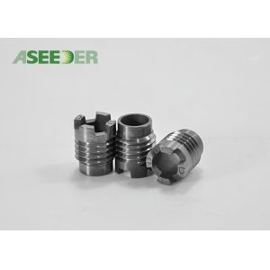 Polished Tungsten Carbide Sandblasting Nozzle / Durable Oil Spray Nozzle