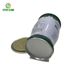 Diameter 52mm Adorable Shape Tin Can with SOT Lid for Yogurt Milk