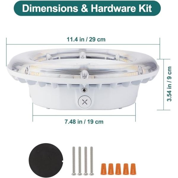 Long Lasting LED Garage Canopy Lights IP65 For Brighter Spaces