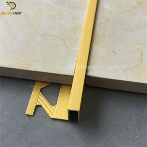 Tile Step Edge Strip Shower Tile Edge Trim Gold / Black / Silver Color