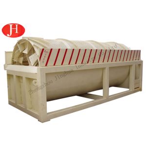 50t SS304 Rotary Washer Potato Starch Making Machine