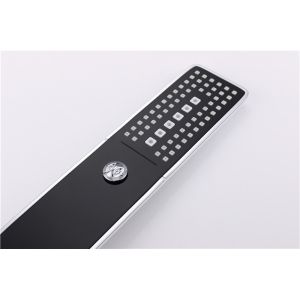 Automatic Thermostat Valve Rain Head Shower Kit , Hand Spray Concealed