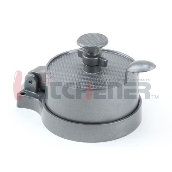 Manual Stainless Steel Hamburger Press Machine , Kitchen Stuffed Burger Maker