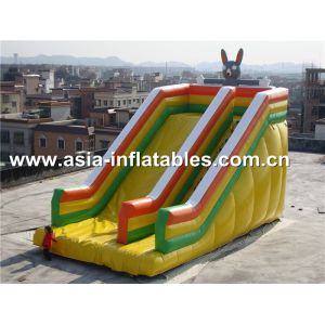 China Hot Rental Inflatable Rabbit Slide For Party And Holiday on sale