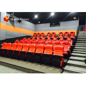 Movie Power Theme Park 4D Cinema Chair Special Effects 5D Theater