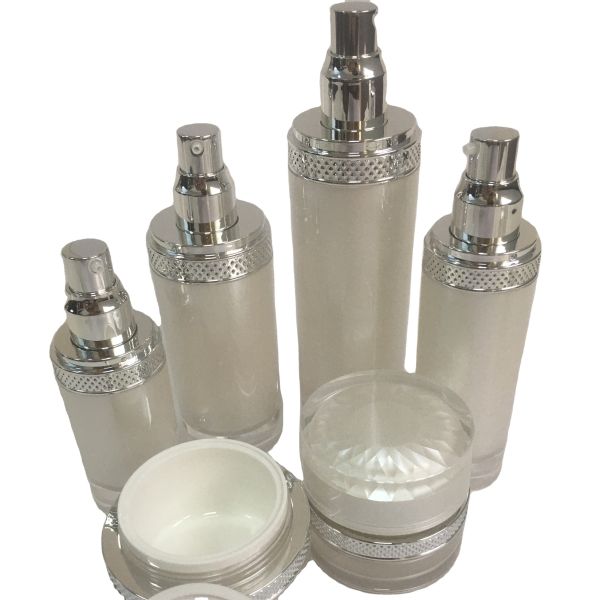 Buy 50ml Bottle Cosmetic Skincare Packaging Lotion Oil Perfume Empty Bottle at wholesale prices