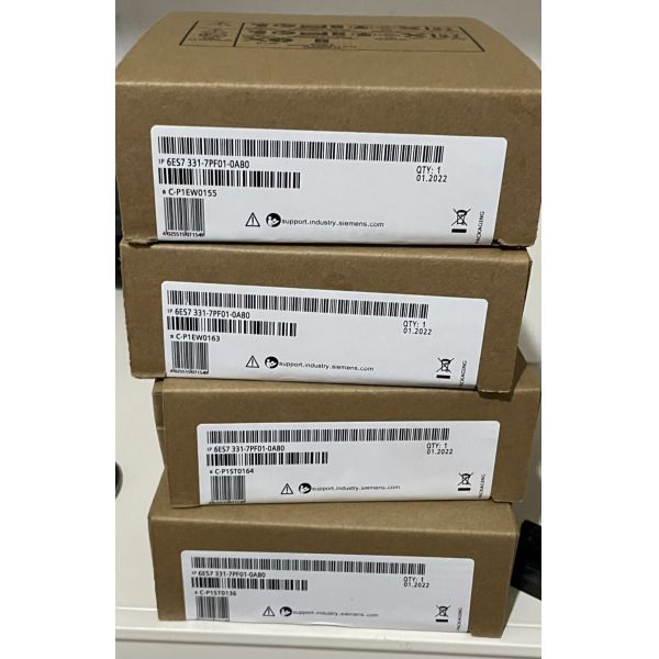 6ES7 331-7PF01-0AB0 SIMATIC S7-300 Analog Input Module SM 331 Potential Isolation