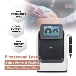 AS61 Portable Pico Second Laser Tatoo Remover Q Switch Nd Yag Picosecond Tattoo