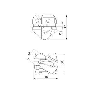 Quality High Precision Lockable Stacking Cone Iso Container Fittings for sale