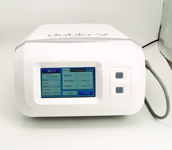 White Women Vaginal Tightening Equipment Portable HIFU Face And Body Machine