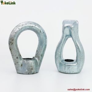Forged Oval Eye Nut for Poleline Hardware
