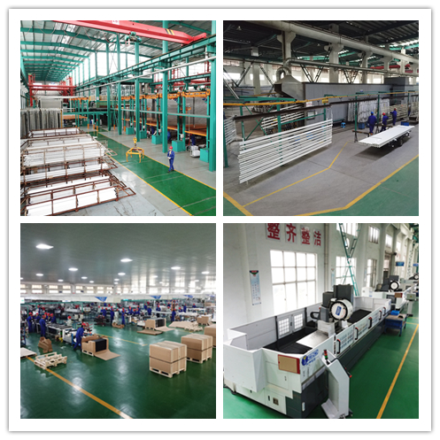 Construction Cutting Bending Milling Industrial Aluminium Profile