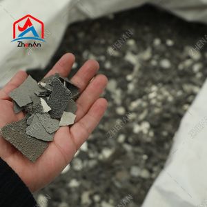 99.7% Electrolytic Manganese Flake As Desulfurizing Agent / Alloying Agent