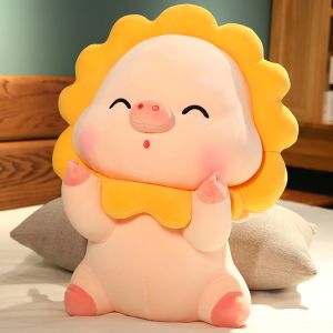 ASTM 30cm Sitting High Sun Pig Stuffed Plush Toy