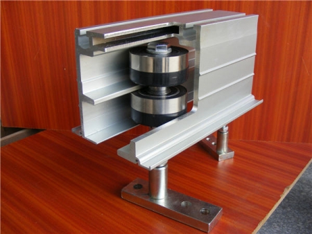 Aluminium Folding Partition Walls , Exhibition Hall Soundproof Acoustic Wall Dividers