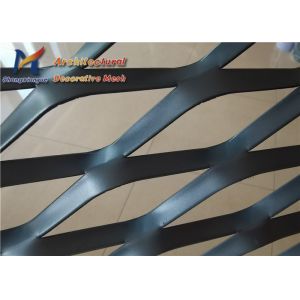 2m Black Expanded Metal Mesh