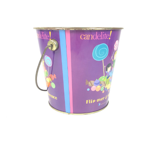 Offset Printing 0.23mm Thickness Paint Pail Bucket