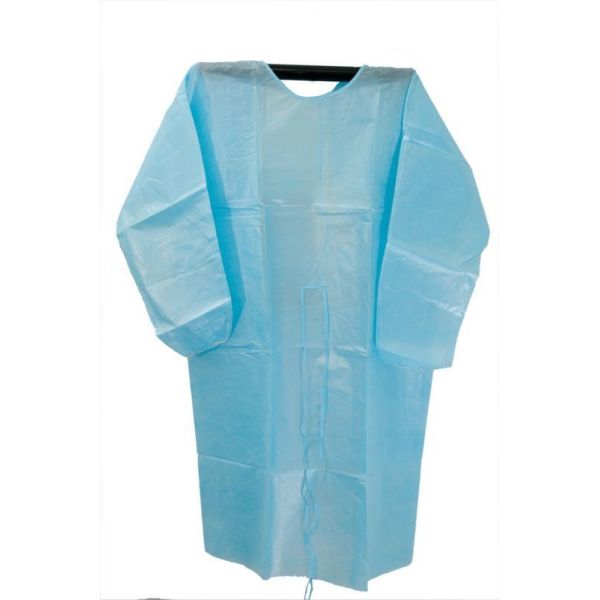 Buy OEM Available Isolation Gowns Disposable , Blue Isolation Gowns Eco - Friendly at wholesale prices