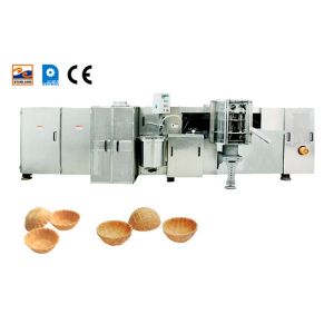 Quality Commercial Ice Cream Waffle basket Maker Automatic Rolled Sugar Cone Baking Machine for sale