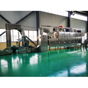 Multifunctional Continuous 14.6kw Nut Roasting Equipment