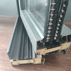 Customized Composite Aluminium System Window With Thermal Break Profile Sound