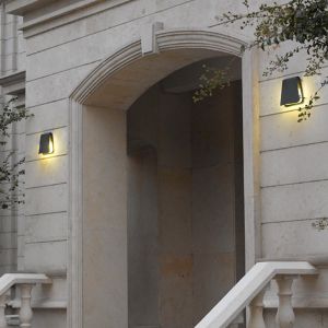 Modern creative fan imitation luminaria led aluminium art light fixtures wall