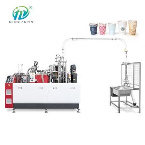 New Upgraded Ultrasonic Paper Cup Machine 3 Phase 95-105pcs/min