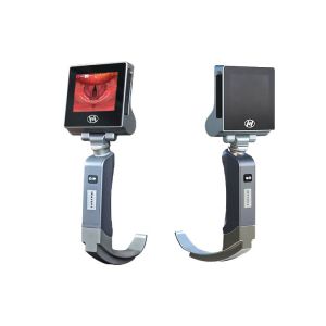 CMOS Intubation Handheld Video Laryngoscope With 70 Degree Hyperangulated