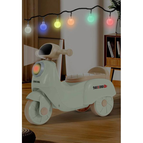 Scooter Walker Sliding Car Pushing Car Foldable Four Wheels for Boys Girls Ride On Toy