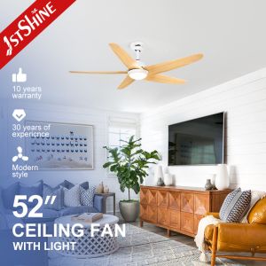 China Lamp Luminous Flux lm 1275 Modern Adjustable LED Light Ceiling Fan with Remote Control on sale