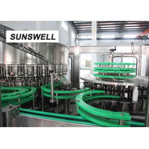 Sunswell Customized Bottle Shape Liquid Filling Machine With Aluminum Foil