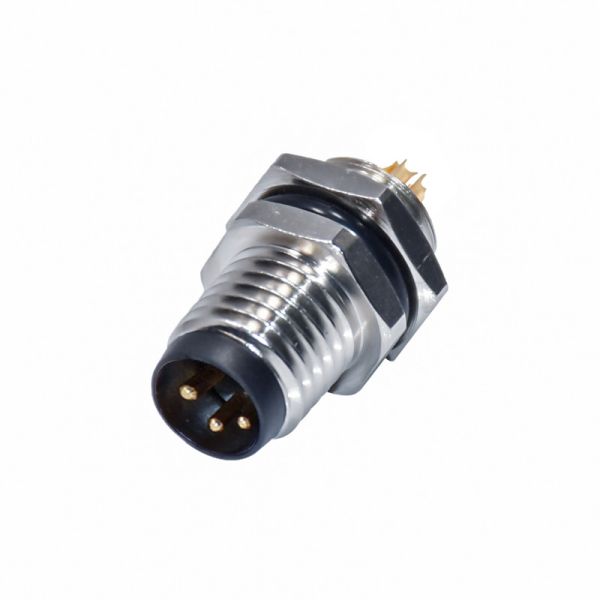 Buy Copper / Plastic 2 - 19 Pin M8 Waterproof Connector For Harsh Industrial at wholesale prices