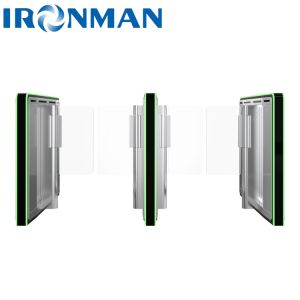 Office Building Entrance Barrier Turnstile Gate AC220V 50Hz Anti Interference