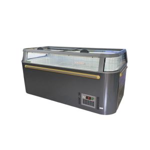 Supermarket Sliding Door Deep Chest Freezer Combined Refrigerator