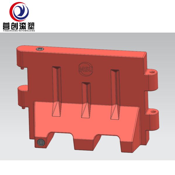 Traffic Control Barricades With Roadway Separation Barriers In Cardboard Box