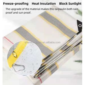 PE Tarpaulin Waterproof Canvas Wear-resistant PE Tarpaulin 100% Virgin 120gsm